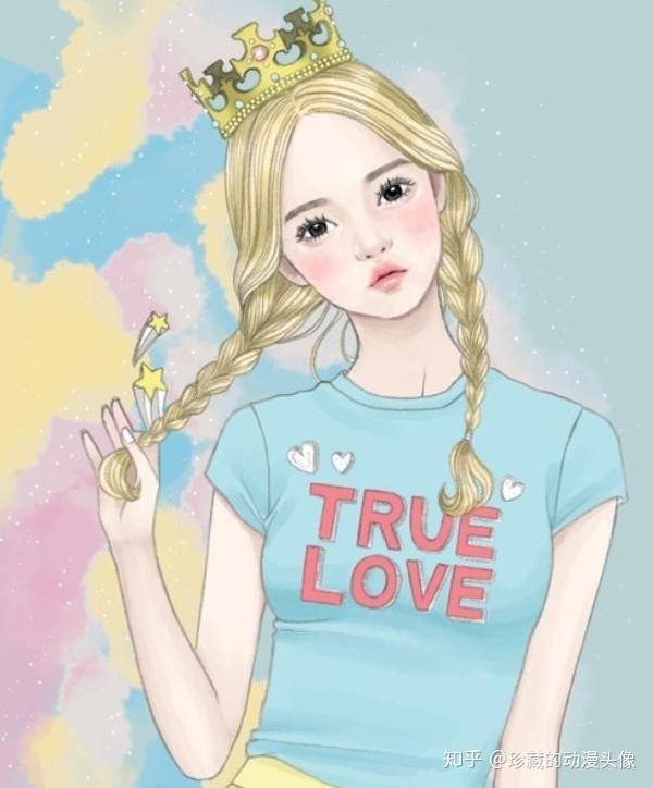 手绘动漫人物美图图集!小清新的女生最美了!