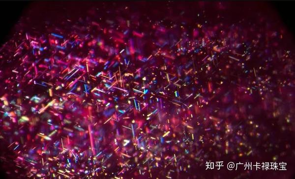 缅甸红宝石微观 :金红石针