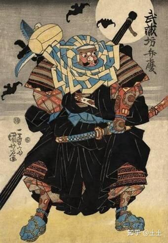 日本平安时代末期的僧兵,源义经的家臣.