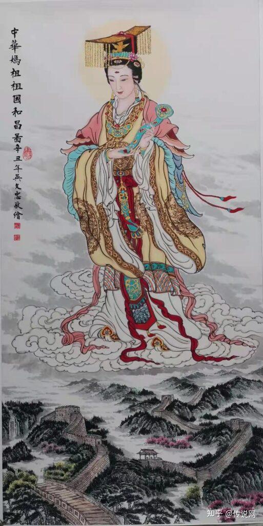 著名画家吴文忠和他的《中华妈祖六和图》