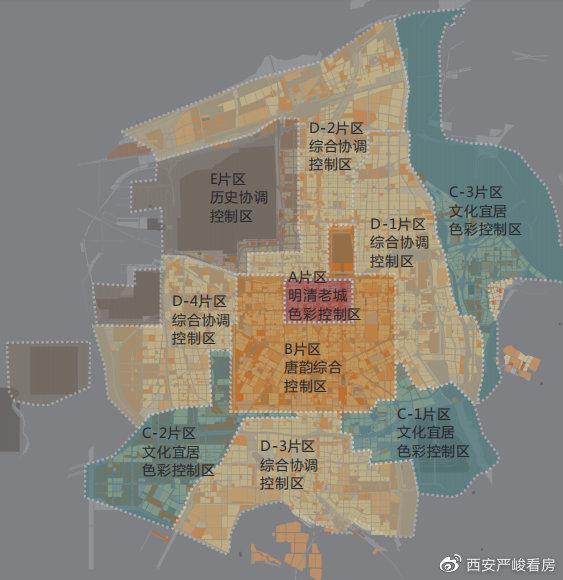 西安色彩整体方案区域划分news