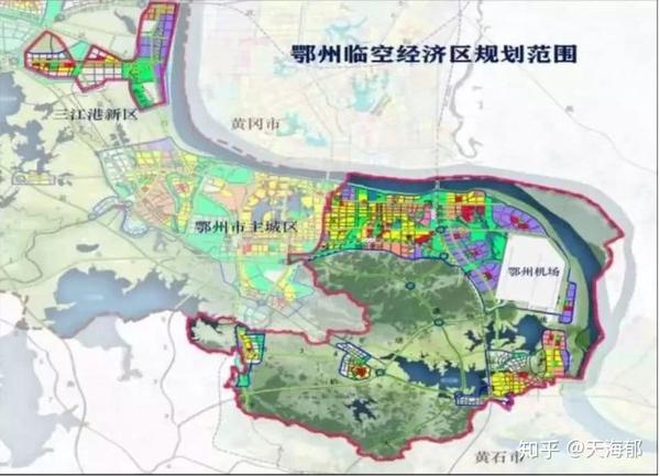 关于某些人质疑鄂州临空经济区成立与机场建设之后对花湖开发区难有大