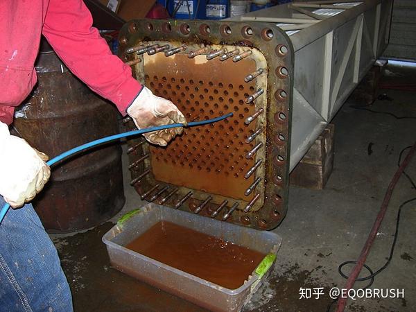 冷凝器结垢传统清洗法与在线自动清洗法