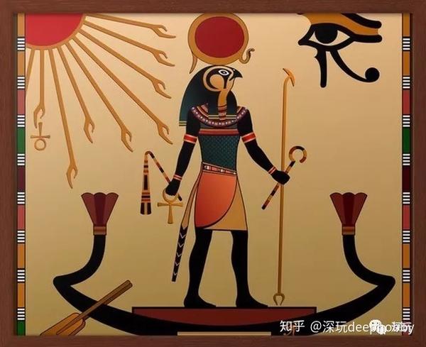 但在古埃及文明神话故事中,神却出现了真正的死亡.