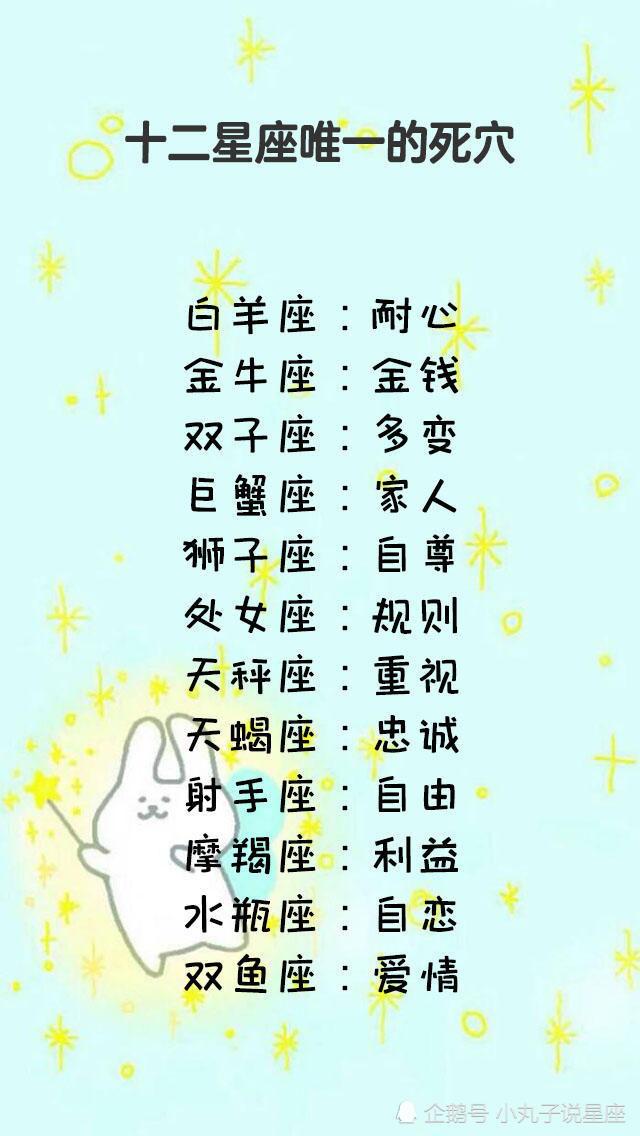 怎么哄12星座男朋友 十二星座的死穴在哪里