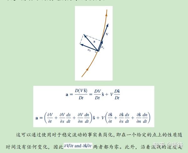 【流体力学】4.2.3 对流效应 4.2.4 流线坐标系