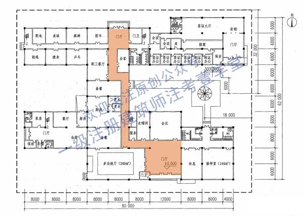 一级注册建筑师方案作图 - 开始布置功能前,先读懂气泡图