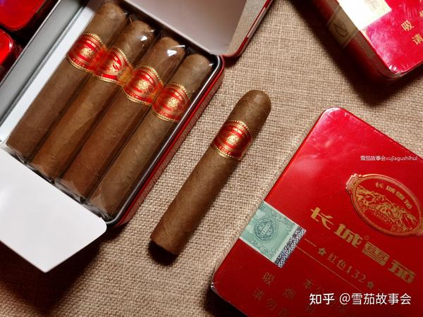 中式雪茄介绍长城红色132雪茄