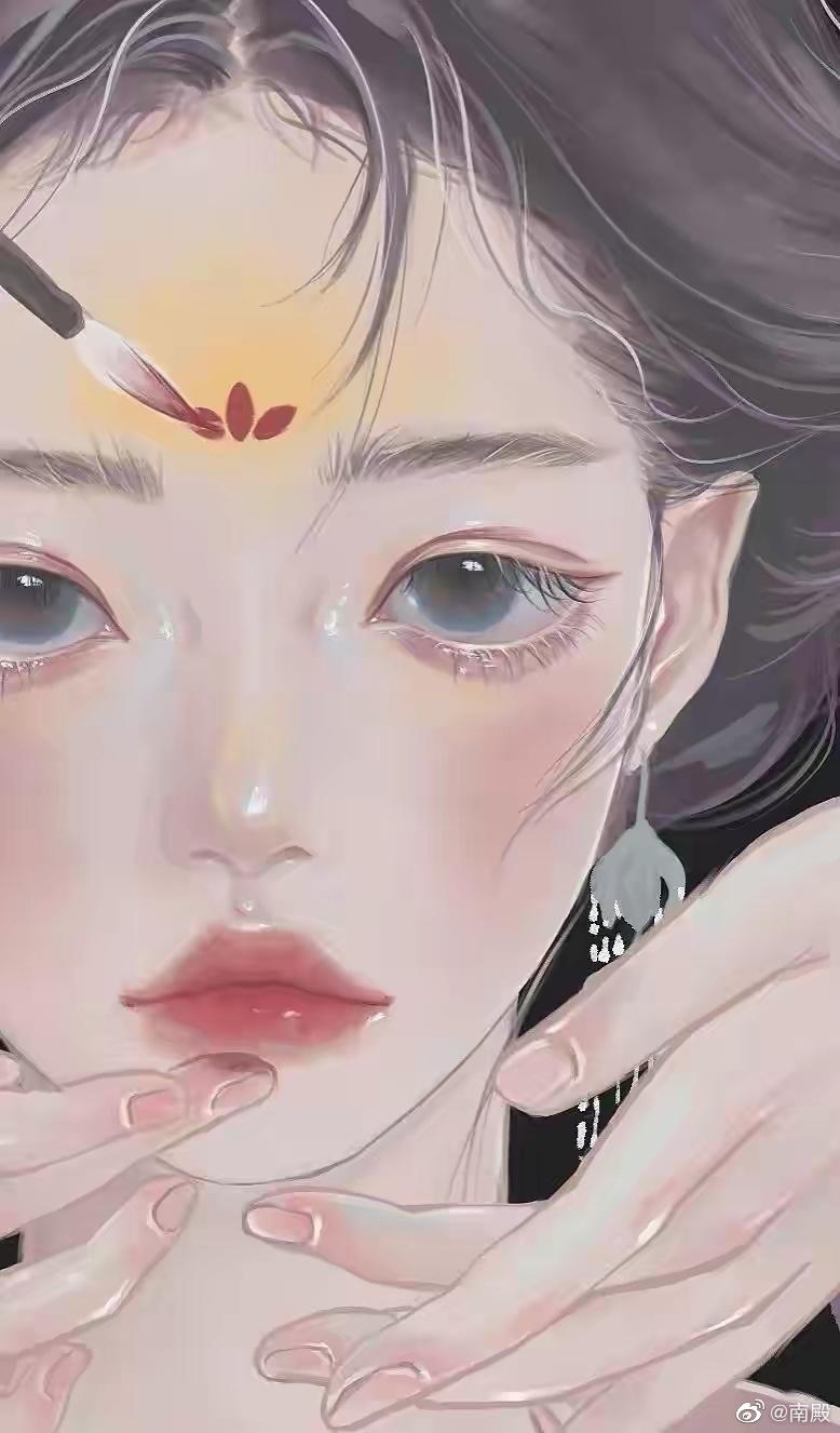 有没有漫画风的美女壁纸
