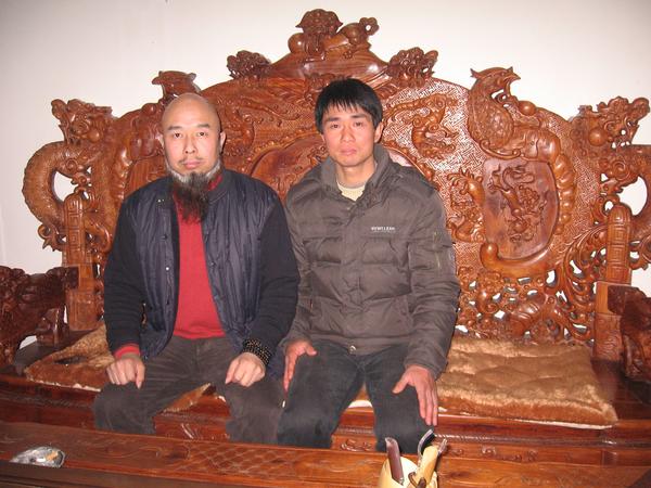 2010年我和少林寺罗汉院院长释永智大师合影