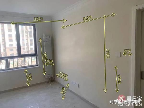 博裕雅苑-房家2021年3月18日【十次】踩盘室内进度,实测户型尺寸图.