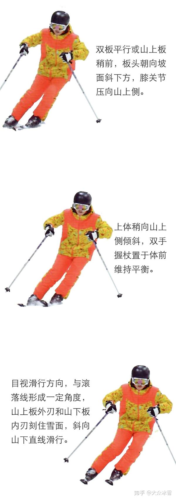 滑雪之犁式制动与滑降