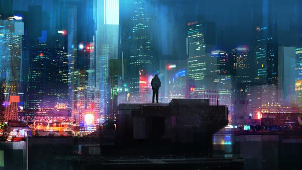 个人向壁纸推荐#无水印#cyberpunk#anime