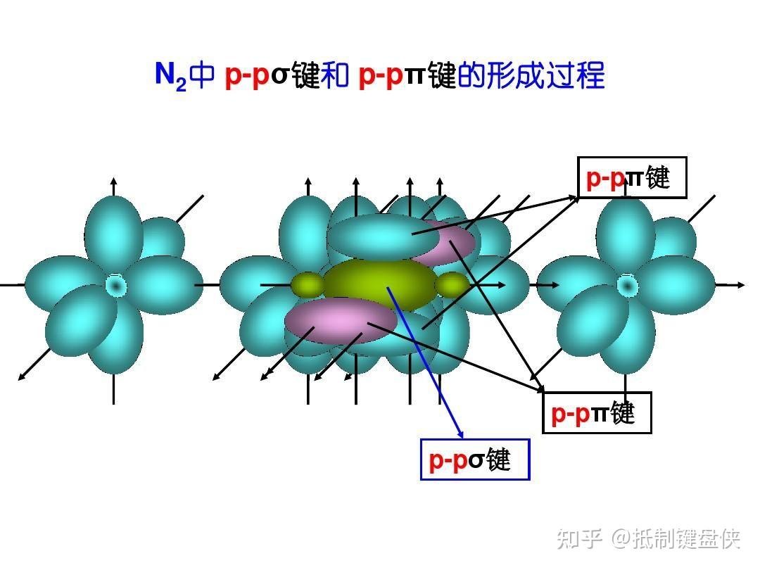 氮分子的电子云和派键键能更大