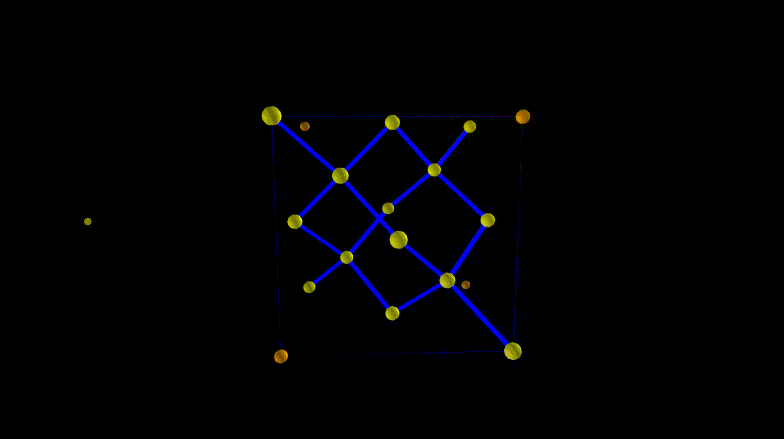 金刚石分子结构模型