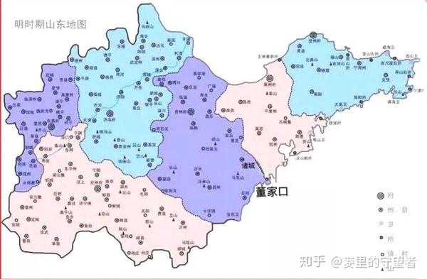 山东历史地图 - 知乎