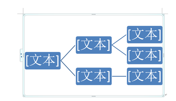 如何在word中做出这样的结构图大括号结构