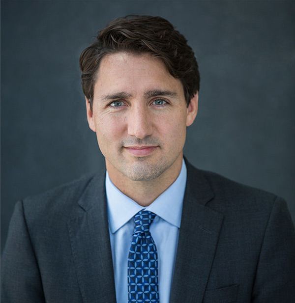 没错,这位正是 现任加拿大总理贾斯廷·特鲁多(justin trudeau).