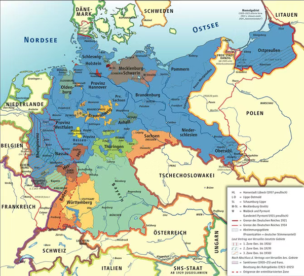 一战和二战时期的德国 然而,德意志帝国也没有成功地回答德意志问题.