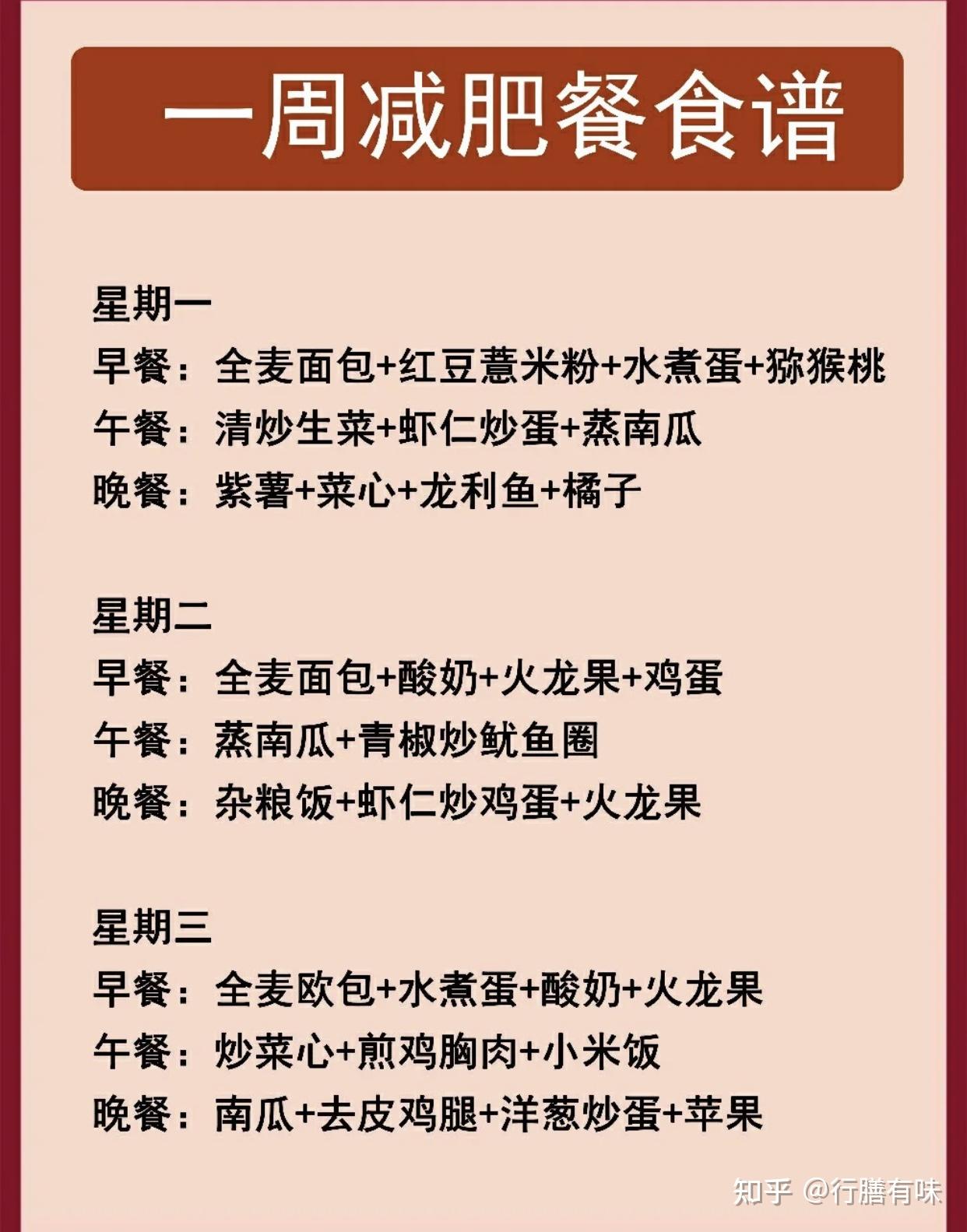 高效减肥时间表运动饮食让你瘦成闪电