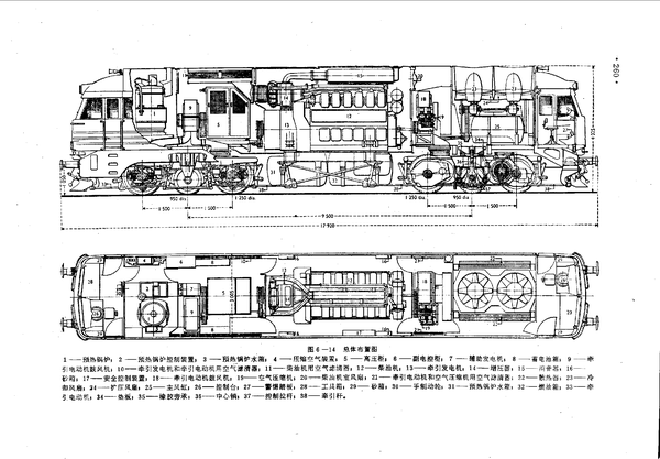 内燃机车科普能提起从轴的法国国营铁路a1aa1a68000型内燃机车系列