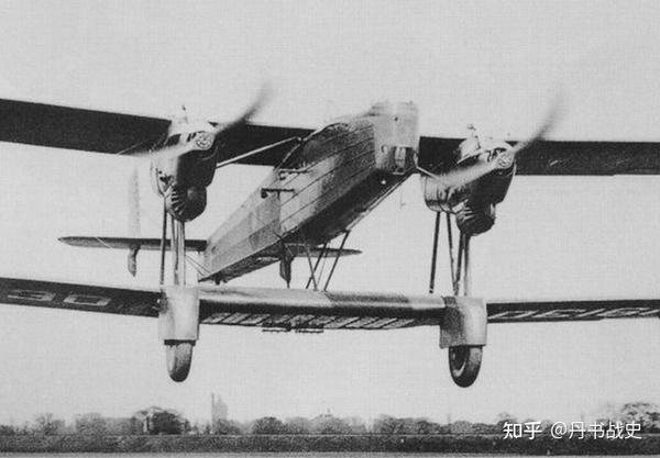 hp.50"heyford"轰炸机,英国最后的双翼重型轰炸机