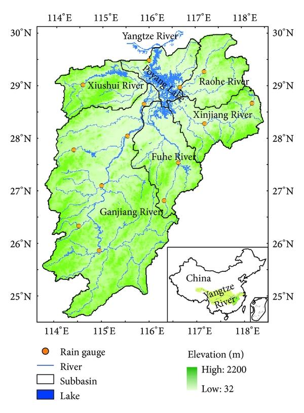 并称湘资沅澧 江西,鄱阳湖五大河:   修河, 赣江,抚河,信江,饶河(从西