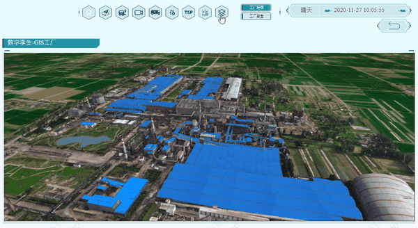 倾斜摄影实景三维在智慧工厂 web 3d gis 数字孪生应用