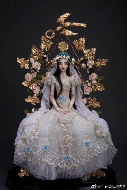 世界上最贵的bjd,全手工陶瓷娃娃,人形师一年只做几个,每只娃娃都是