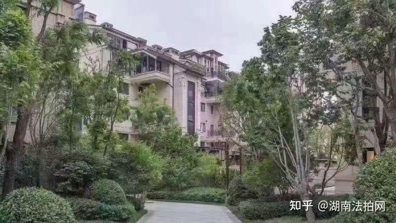 长沙今日法拍房好房推荐之龙湖湘风原著联排别墅(无需购房资格)
