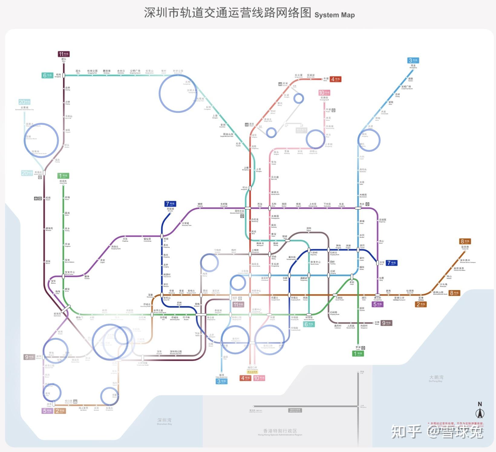 深圳地铁2021版线网图还有救吗