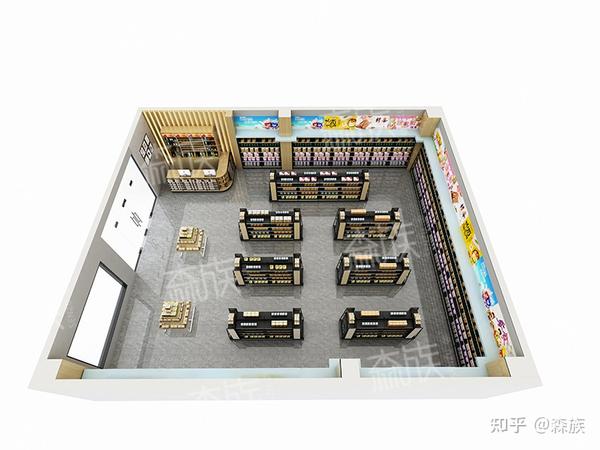 便利店货架母婴店货架文具店货架的种类