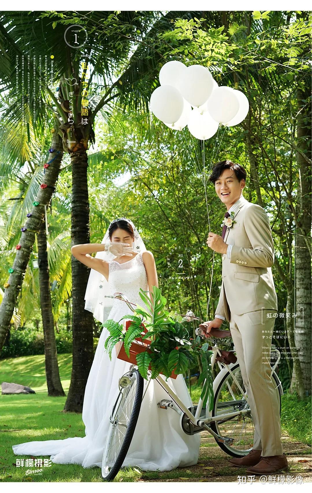 甜野女孩slay全场短发新娘婚纱照拍摄指南请签收