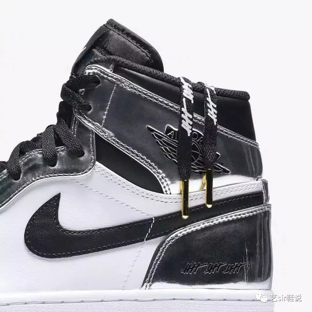 情怀巨作airjordan1aj1伦纳德专属电镀银液态银