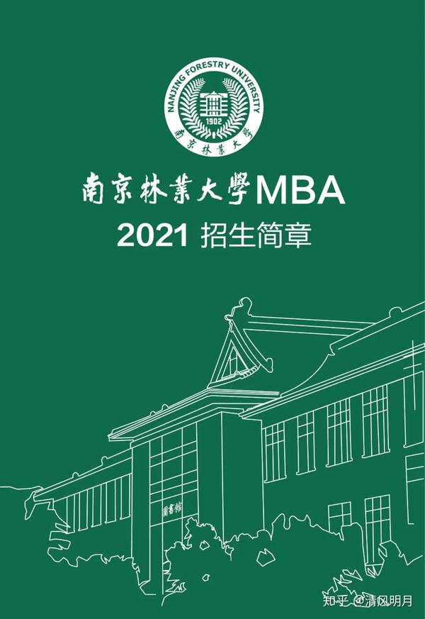 南京林业大学mba2021招生简章