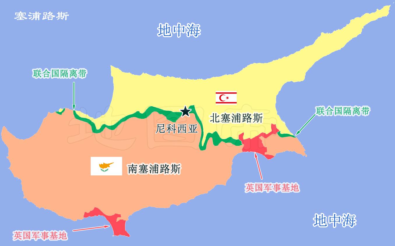 塞浦路斯独立后为何英国还占两个军事基地