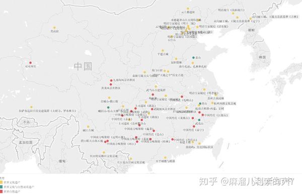 世界自然遗产,文化遗产,文化与自然双重遗产 6.