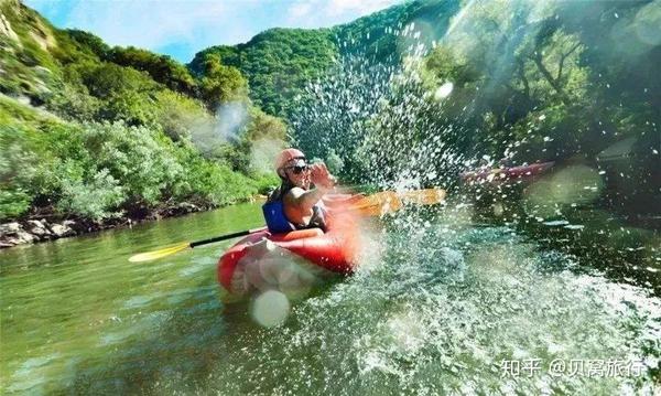 贝窝:清凉团建丨高山漂流,极限刺激,这个夏天冰凉清爽这里寻