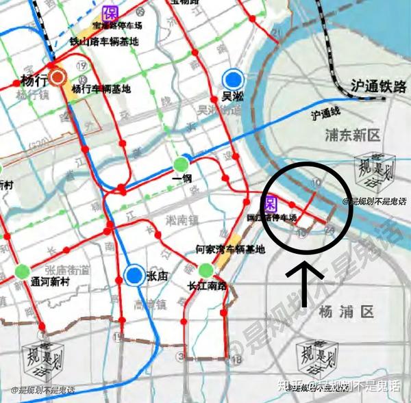 24号线将连接吴淞副中心,杨浦滨江(东外滩),浦东世纪公园,北蔡和周浦