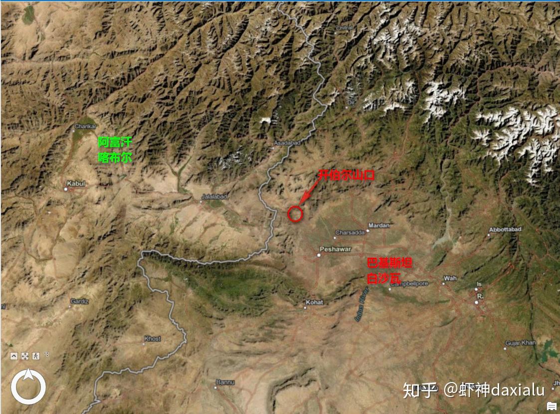 看见是这样的伊朗高原以及兴都库什山脉,在冷兵器时代是步兵的噩梦