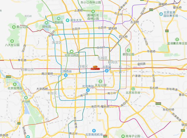 但不一定等同于行政区划,如北京核心区就跨越了东城区,西城区,朝阳区图片