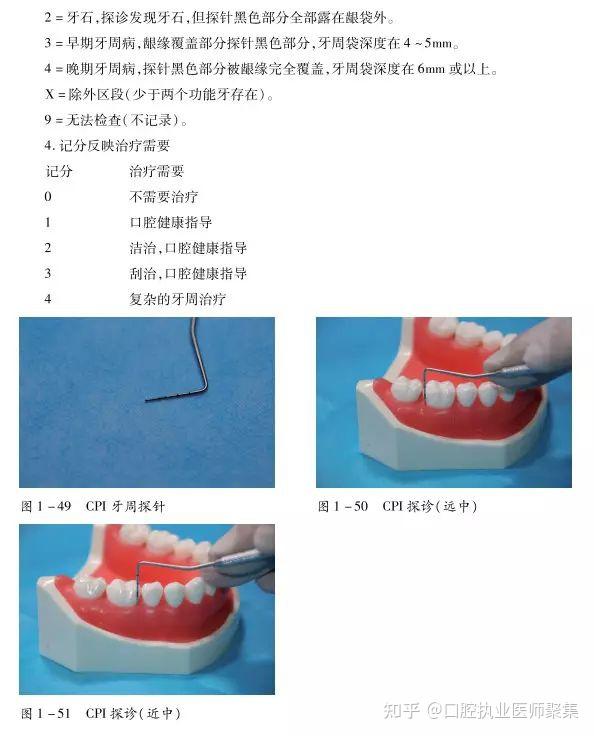 社区牙周指数cpi探诊:口腔执业医师聚集