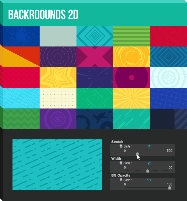 超级豪华1850种mg动画文字标题图形背景运动特效 双击
