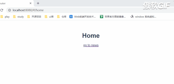 {path:'/home',name:'home',component:home},.