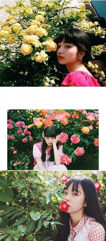 范例2《花的女孩》主题模仿