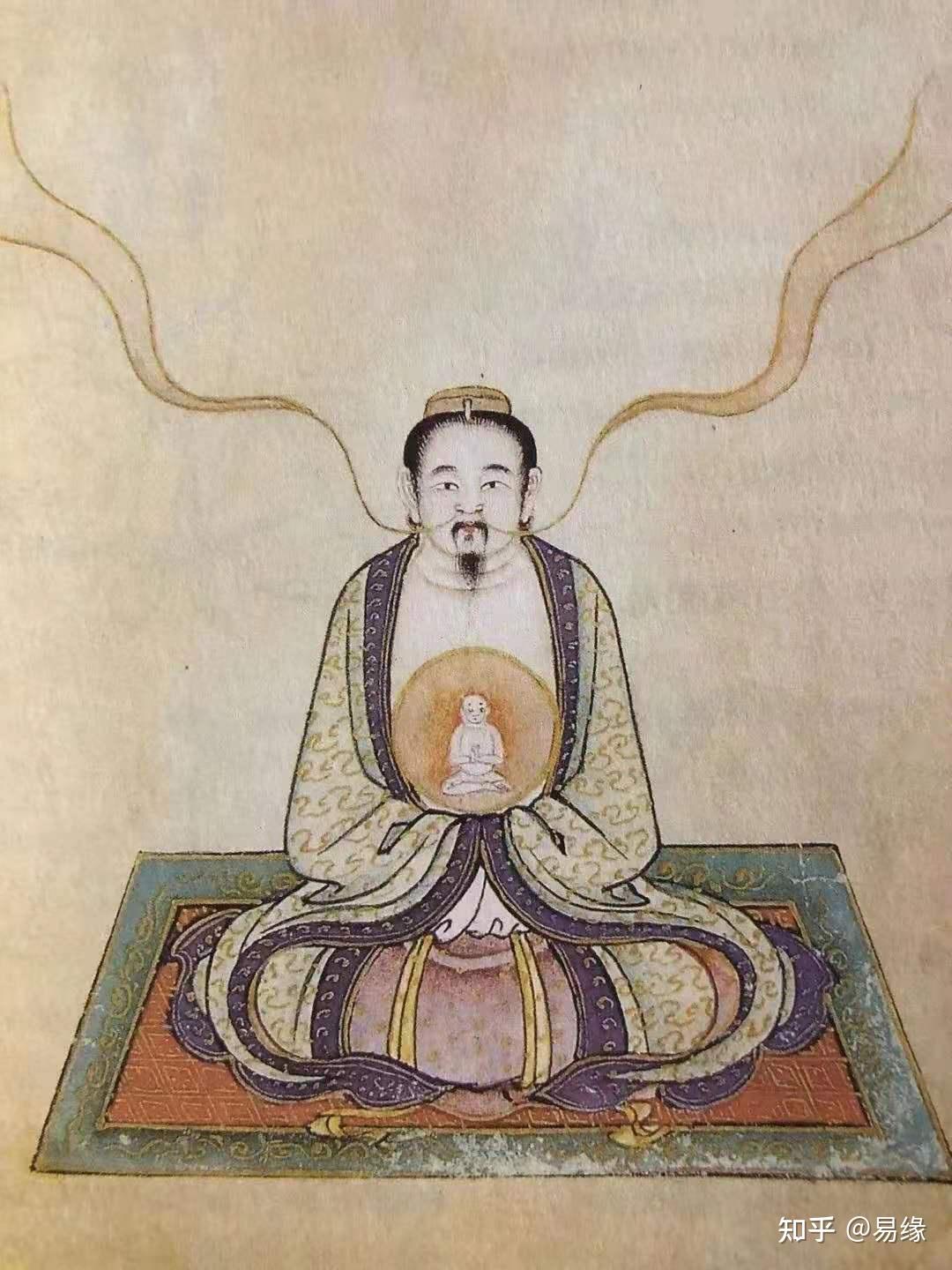 祝毕,闭两目并气良久,身中小热为候,竟又叩齿七通,咽液三过,此三元解