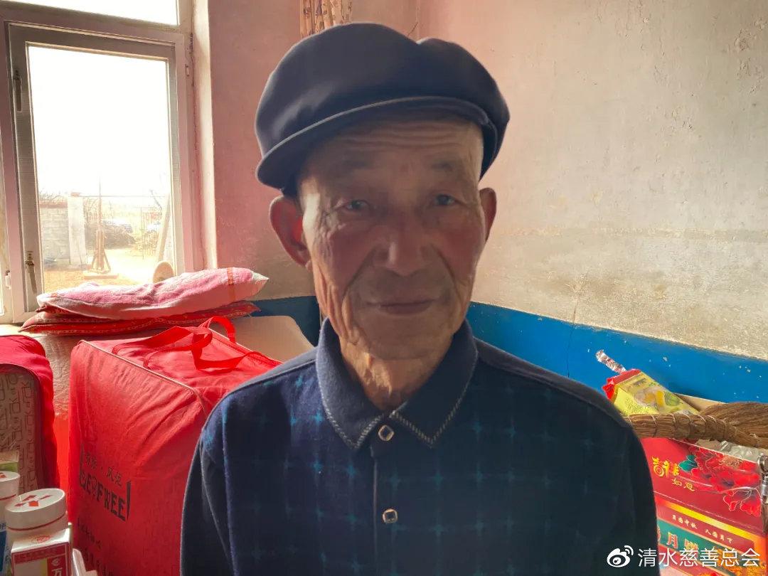 清水慈善农村老人不怕苦不怕累最怕的就是生病