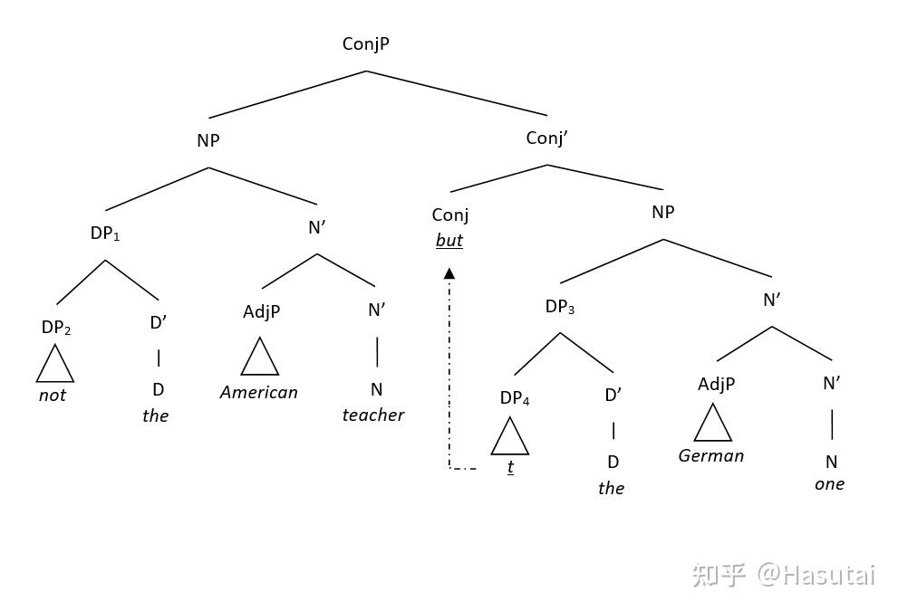 求问这三个根据x bar理论如何画树状图.