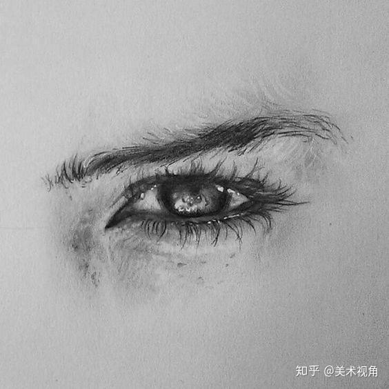 素描眼睛应该这样画