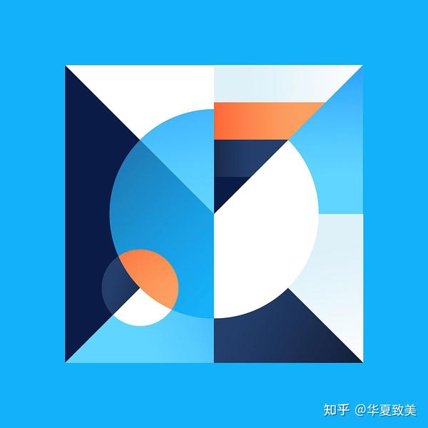 色彩构成海报表现